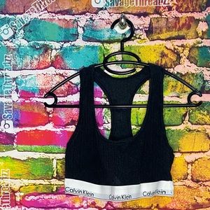 Calvin Klein Ribbed Sports Bra